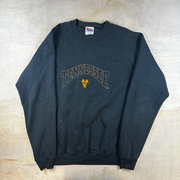Hanes Other - Vintage Hanes Activewear Tennessee Sweatshirt Black Mens Large Made in USA 90s